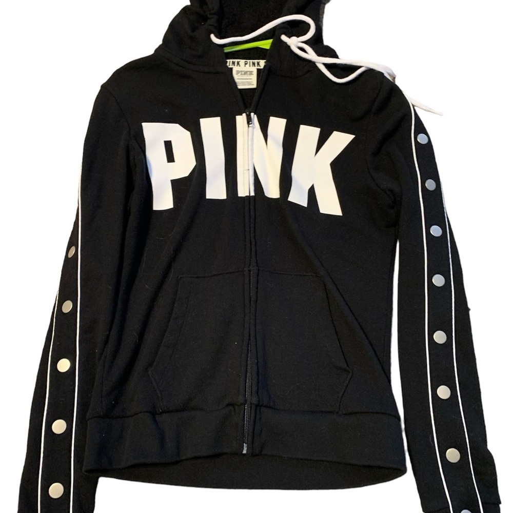 Victoria Secret PINK Logo Zip-Up Jacket XS​